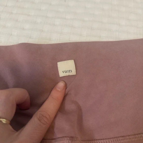 Vuori Dusty Pink Leggings - Picture 2 of 4